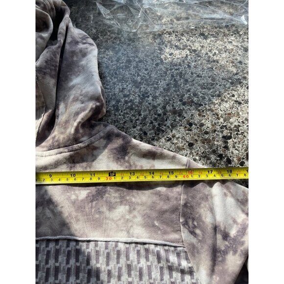 LOGO Lounge Womens Hooded Jacket 1X‎ Tie-Dye Style With Zipper Closure - Picture 15 of 16